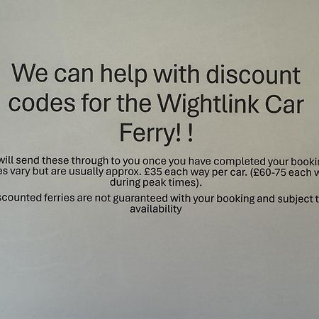 Whitecliff Bay Holiday Park - Most Popular Location Near Pools, Clubs And Beach เบมบริดจ์ ภายนอก รูปภาพ